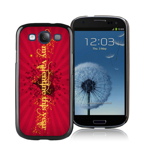 Valentine Bless Samsung Galaxy S3 9300 Cases CZA